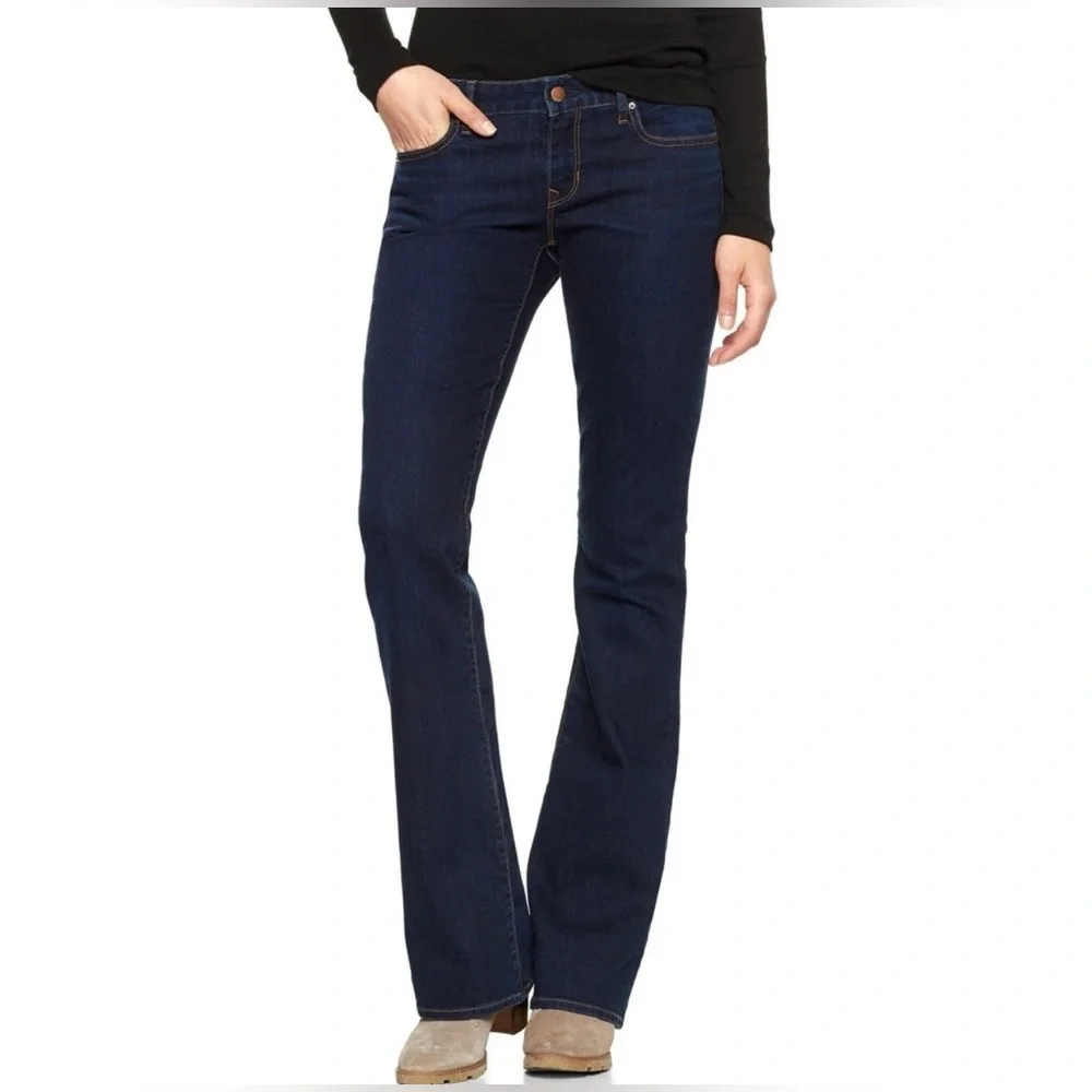 Vintage GAP 1969 Sexy Boot Dark Blue Women's Jeans Size 29L